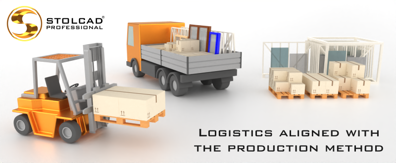 Stolcad Professional adapts logistics to the applied production method