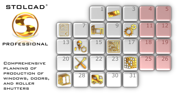 Stolcad Professional - comprehensive planning of joinery production